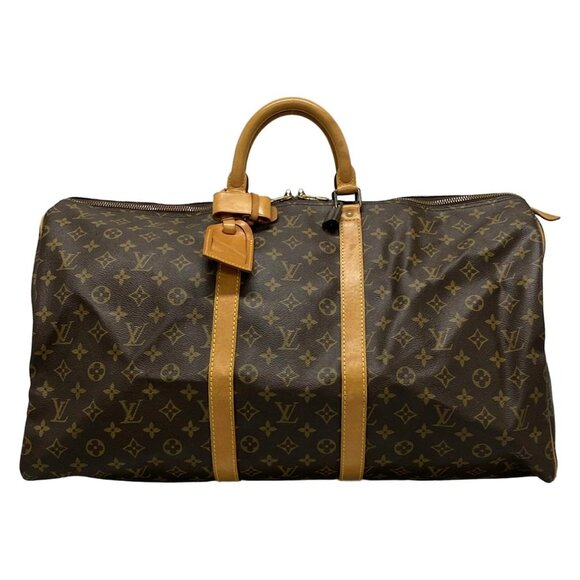 Auth LOUIS VUITTON Keepall 55 M41424 Monogram - MI874 Boston Bag Monogram Canvas - Picture 1 of 15